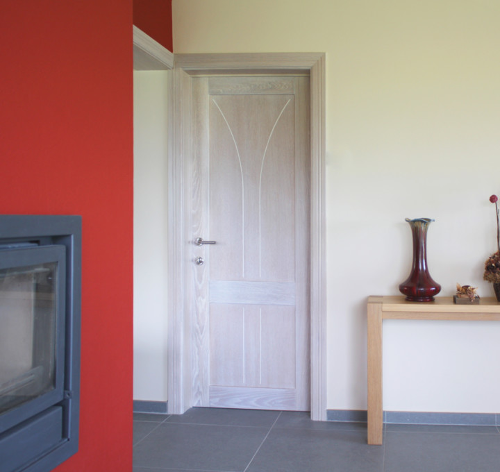 Half massieve deuren